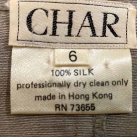 1980’s silk coat dress - Picture 4 of 14